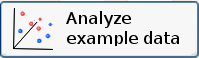 Analyze example data